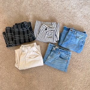Bundle of 5 Girls Pants Size 14